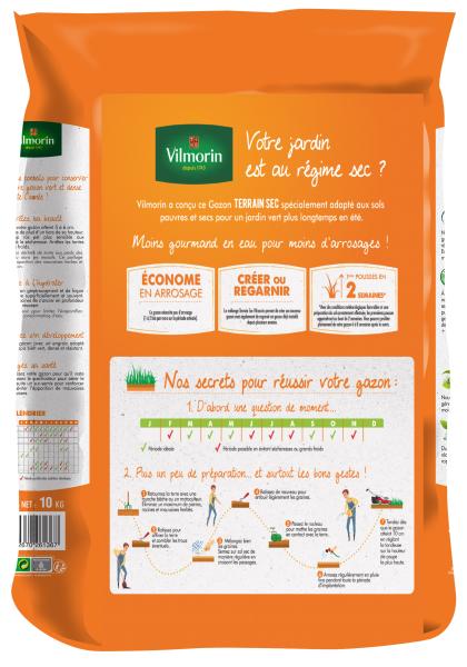 Terrain Sec - Gazon Terrain Sec - 10 kg - PACKAGING_3D_VERSO